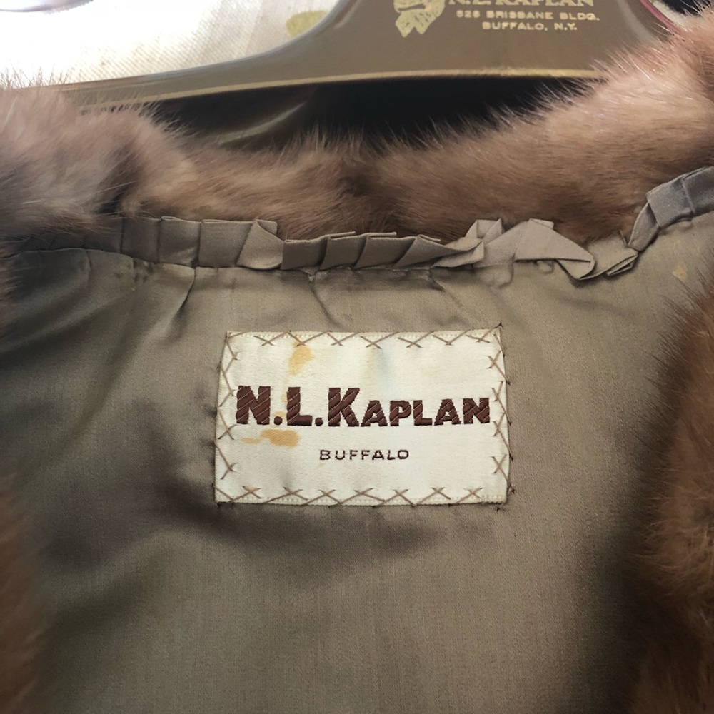 Vintage! Autumn Haze Mink Fur Jacket - Picture 8 of 10